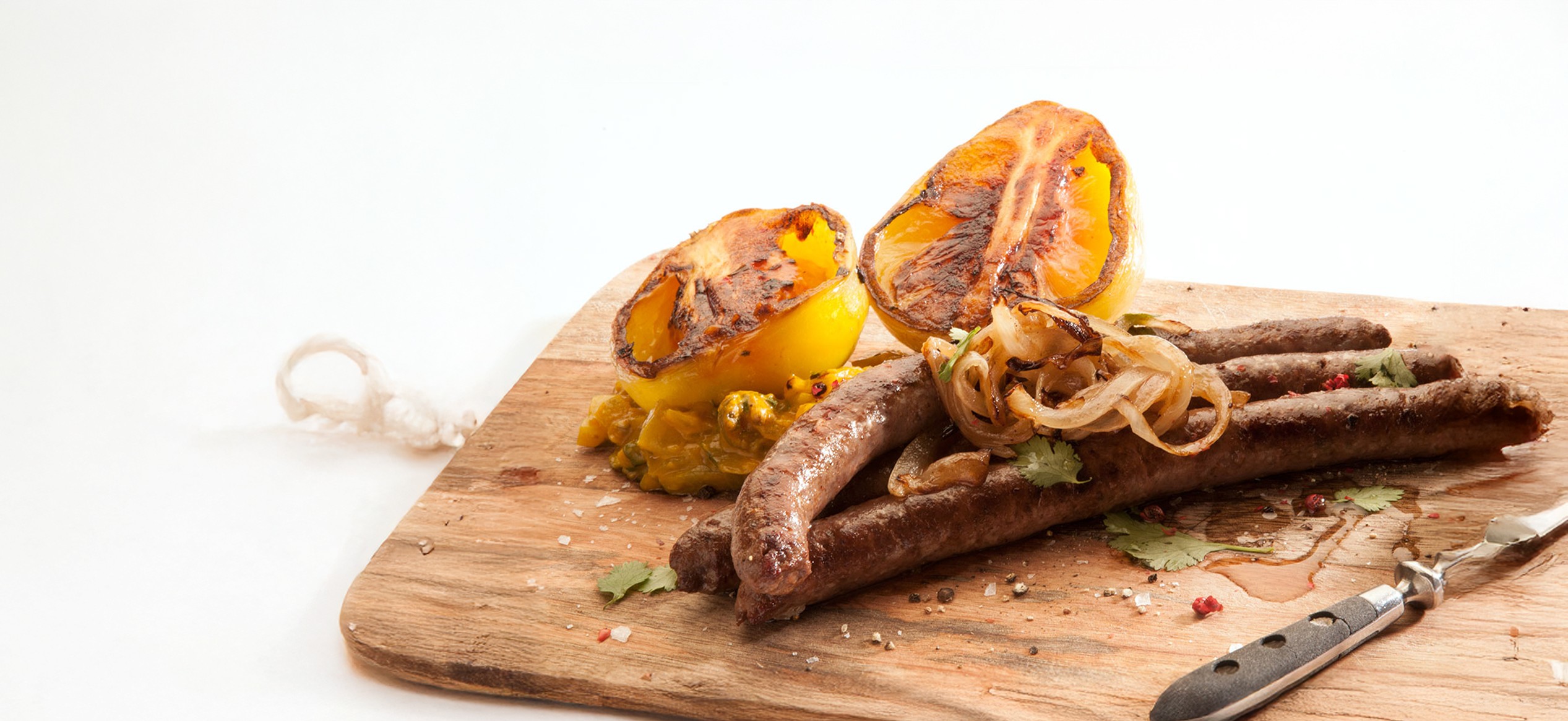 Tandoori sausage with green tomato chutney Shannon Campbell 4b